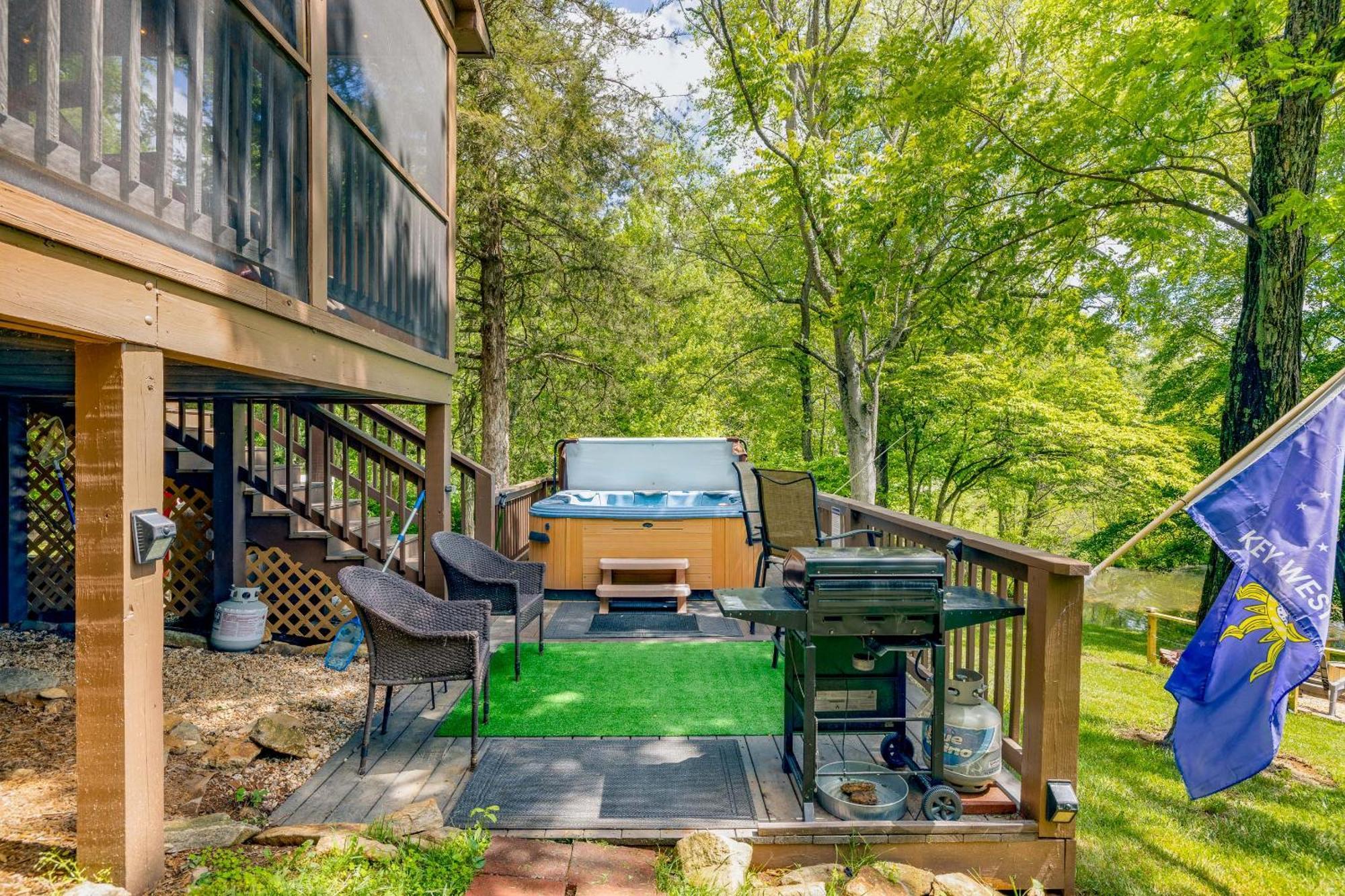 Waterfront Cabin 20 Mins To National Park & Massanutten! Stanardsville Ngoại thất bức ảnh