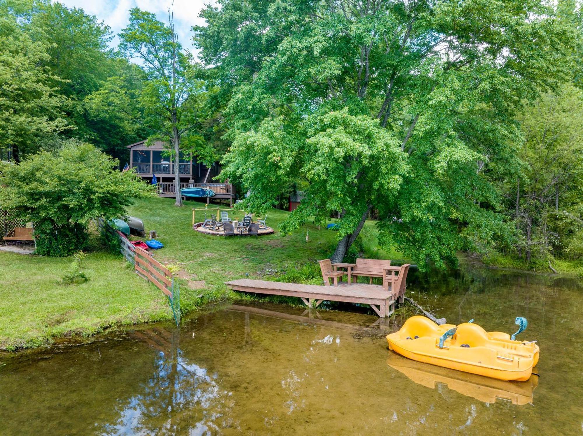 Waterfront Cabin 20 Mins To National Park & Massanutten! Stanardsville Ngoại thất bức ảnh